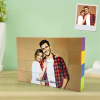 Custom magnetic building blocks with couple's photo, UV printed, personalized building blocks