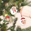 Custom Christmas Ornaments Hanging Doll Decorations 3 Pcs