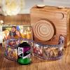 Custom Camera Roll Keychain with photos, a personalized gift to keep memories.