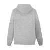 Grey Women's Hoodie Sweatshirt, cotton blend fleece, drawstring hood, comfortable fit for spring, autumn, and winter wear.