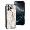 iPhone 16 Series Marble Case: Glass and TPU with Drop Protection
