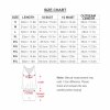 Size chart for Sleeveless Split Swimwear, including bust, waist, and length measurements in cm and inches.