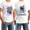 White cotton men's T-shirts with 'Fearless Tiger' and skull graphic prints, featuring 100% cotton.