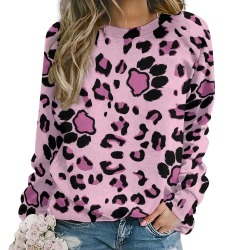 Round neck sweatshirt