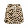 HP High Waist Zebra Print Shorts - Comfortable, breathable shorts for yoga and everyday wear.