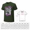 Dark green cotton men's Fearless Tiger graphic tee with size chart, collection