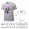 Gray men's 100% cotton Fearless Tiger graphic tee with size chart