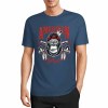 Dark blue cotton t-shirt with "AMERICAN LEGEND" gorilla graphic print.