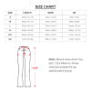 XP Straight Lace-Up Yoga Pants Size Chart