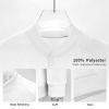 White Fylly baseball uniform close-up, showing Japanese sweater cloth detail, 100% Polyester material, comfortable fit