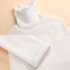 White turtleneck sweater for women, a winter fashion staple.
