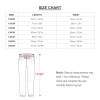 Boy's Pajama suit size chart with measurements, including length, bust, sleeve, and pant length in cm and inches.