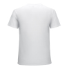 White cotton t-shirt - back view. Made from 100% cotton, Inkedjoy design.