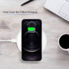 iPhone 12 series phone on wireless charger, supporting wireless charging, Inkedjoy.