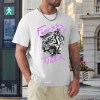 White 100% cotton men's Fearless Tiger T-shirt with graphic print,  collection.
