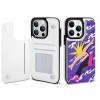 iPhone 14 case with card slot and unique design, drop resistant protection