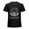Black cotton Fearless Tiger graphic T-shirt, featuring a skull graphic print,  collection.