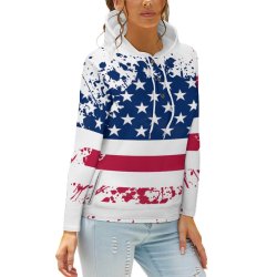 Women's Button Hooded Sweater