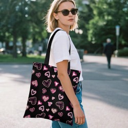 Lightweight full-print tote bag