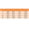 Size chart for short-sleeved V-neck dress, including bust, waist, sleeve, and length measurements.