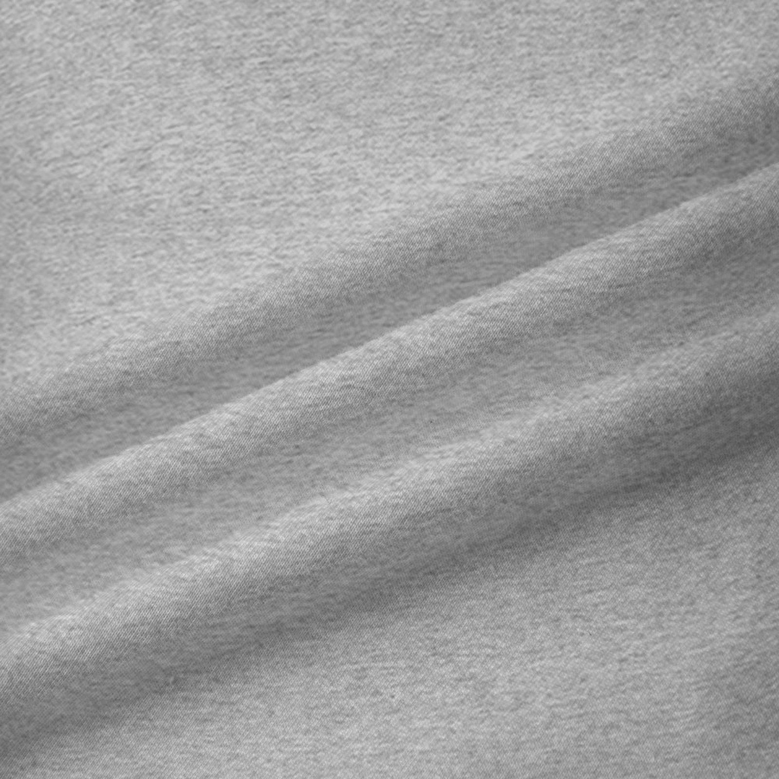 Grey fleece fabric detail of Women's Hoodie Sweatshirt, cotton blend, comfortable fit