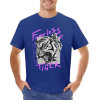 Blue 100% Cotton 'Fearless Tiger' Graphic Tee - Men's Collection