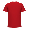 Men's red cotton t-shirt, Inkedjoy product, back view