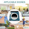 Waterloo Capsule Pet House, Oxford cloth design suitable for multiple scenes, for cats.