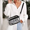 Transparent satchel set with Taylor Swift graphic, PVC shoulder bag, perfect for work and travel