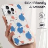 iPhone 16 Series Case with Paint Splotch Design, Skin-Friendly & Smooth TPU Cover