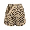HP High Waist Zebra Print Shorts - Soft, breathable shorts for yoga and everyday wear.