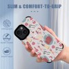 iPhone 15 case with kitchen tools pattern, Slim & Comfort-to-Grip, scratch-resistant.