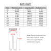 Soft Pajama Set Size Chart - Measurements in cm/inches