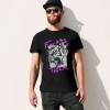 Men's black cotton 'Fearless Tiger' graphic T-shirt, collection.