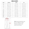 Women's Wide Leg Pants Size Chart | Inkedjoy. Polyester pants waist, length, and hip measurements.