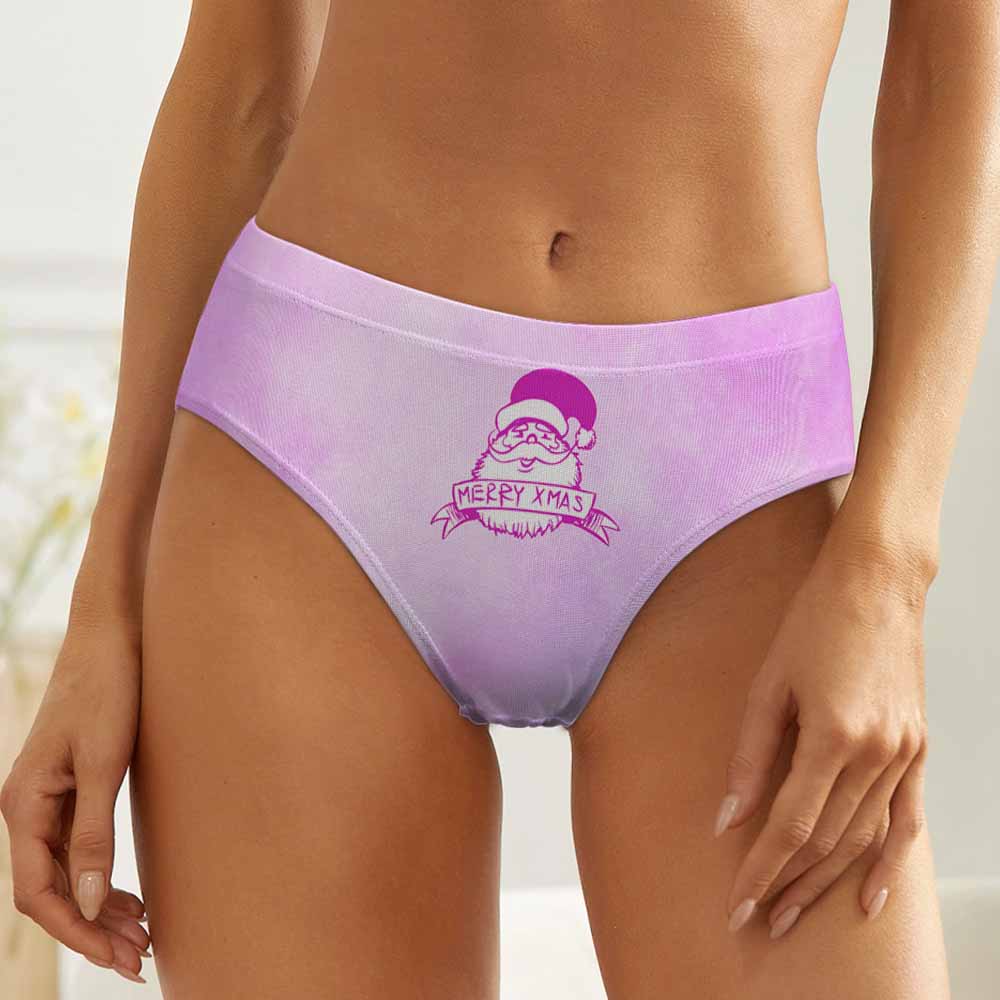 Cute low waist panties featuring a cartoon design, made from polyester and spandex blend for everyday comfort.