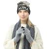 Polyester knitted hat with "MAMA" text design, featuring warm properties and versatile wear for winter.