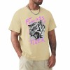 Men's beige 100% cotton 'Fearless Tiger' graphic tee, collection.