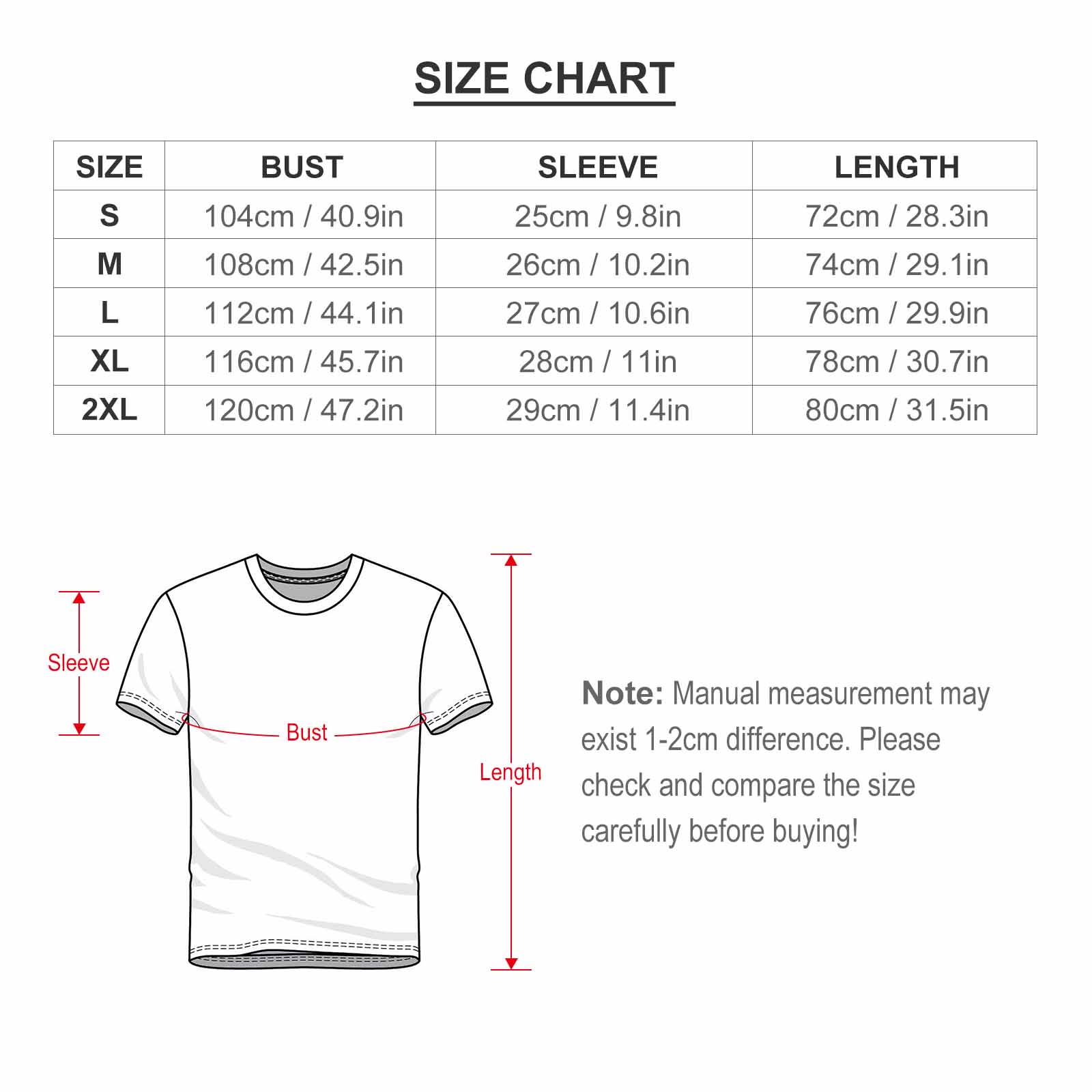 Size chart for football suit set. Includes bust, sleeve, and length measurements in cm and inches. European sizes S-3XL
