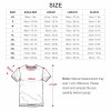 Ice Silk All Print T-shirt size chart with measurement details