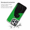 iPhone 13 case with a panther design, shockproof protection, and card slot