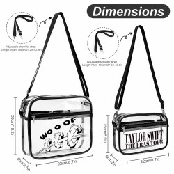 Transparent satchel set Two piece New