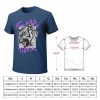 Fearless Tiger dark blue men's cotton T-shirt, size chart
