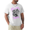 White cotton men's T-shirt with 'Fearless Tiger' graphic print, new collection.