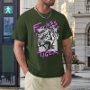 Dark green cotton men's Fearless Tiger graphic tee, collection