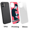 iPhone 12 series glass case materials: TPU, printing, glass, anti-fall protection, wireless charging support