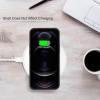 iPhone 12 series wirelessly charging on white pad with TPU case, stylish design