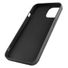 Black TPU iPhone 15 series case, shockproof and scratch-resistant design.