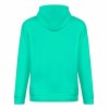 Green cotton hoodie, loose fit, comfortable daily wear, multiple colors available