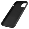 Black TPU iPhone 15 Series Case with Precise Cutouts, Shockproof Design